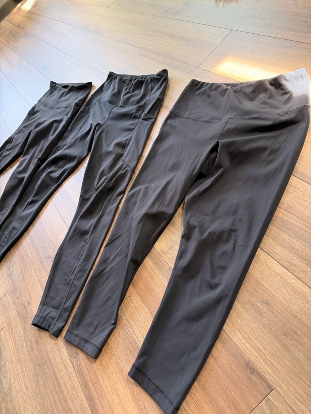 90 Degree All Medium black leggings with pockets - calf & ankle length - Picture 2 of 8